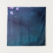 Blume Vintag Wandteppich (Vorderseite (Horizontal))