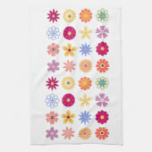 Blume, Vintage Blume, Blumengarten Geschirrtuch (Vertikal)