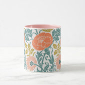 Blume, Vintage Kunst Tasse (Zentrum)
