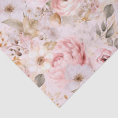 Blume, Vintage Rose, rosa Rosen Seidenpapier (Detail)