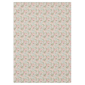 Blume, Vintage Rose, rosa Rosen Tischdecke (Vorderseite)