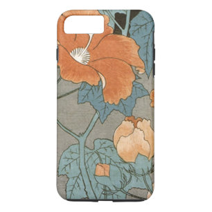Blume Vintager Hibisken iPhone 8 Plus/7 Plus Hülle