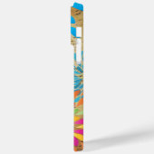 Blume Vintager Sternexplosionen Personalisiert Case-Mate iPhone Hülle (Rückseite / Links)