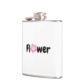 Blume Vinyl Wrapped Flask Flachmann (Links)