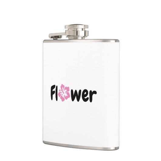 Blume Vinyl Wrapped Flask Flachmann (Links)