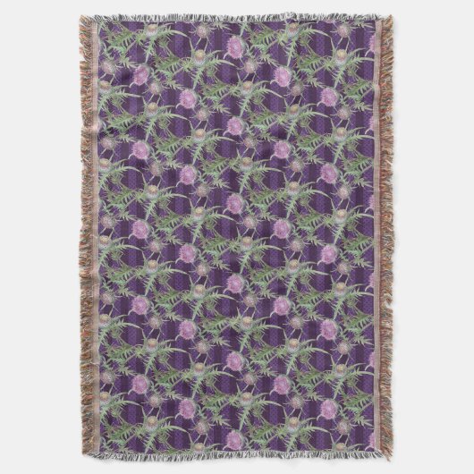 Blume violett decke (Vorderseite Vertikal)