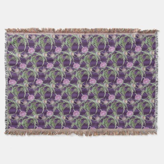 Blume violett decke (Vorderseite)