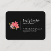 Blume Visitenkarte (Vorderseite)