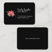 Blume Visitenkarte (Vorne/Hinten)