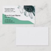 Blume Visitenkarte (Vorne/Hinten)