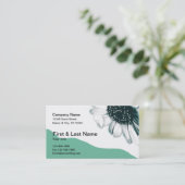 Blume Visitenkarte (Stehend Vorderseite)