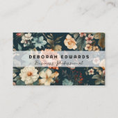 Blume Visitenkarte (Vorderseite)