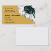 Blume Visitenkarte (Vorne/Hinten)