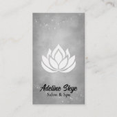 Blume Visitenkarte (Vorderseite)