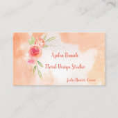 Blume Visitenkarte (Vorderseite)