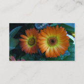 Blume Visitenkarte (Rückseite)