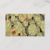 Blume Visitenkarte (Rückseite)