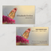 Blume Visitenkarte (Vorne/Hinten)