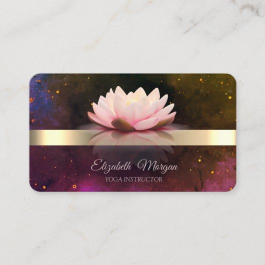 Blume Visitenkarte (Vorderseite)