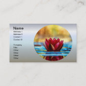 Blume Visitenkarte (Vorderseite)