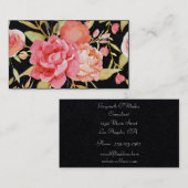 Blume Visitenkarte (Vorne/Hinten)