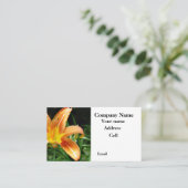 Blume Visitenkarte (Stehend Vorderseite)