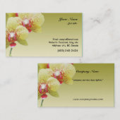 Blume Visitenkarte (Vorne/Hinten)