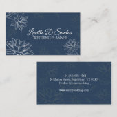 Blume Visitenkarte (Vorne/Hinten)