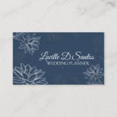 Blume Visitenkarte (Vorderseite)