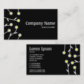 Blume Visitenkarte (Vorne/Hinten)