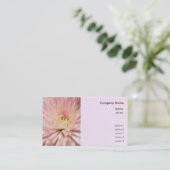 Blume Visitenkarte (Stehend Vorderseite)