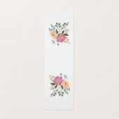 Blume Visitenkarten (Außenseite Aufgefaltet)