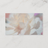 Blume Visitenkarten, 3,5 Zoll x 2,0 Zoll Visitenkarte (Rückseite)