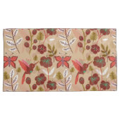 Blume, Vögel, Schmetterlinge, nahtlos Kissenbezug (Vorderseite-Rechts)