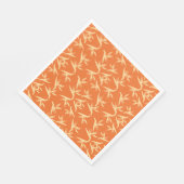 Blume-Vogel Serviette (Ecke)