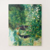 Blume von Auguste Renoir Puzzle (Vertikal)