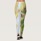 Blume von Ausschreibungen Leggings (Rückseite)