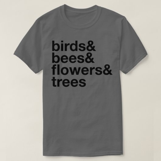 Blume von Birds T-Shirt (Design vorne)