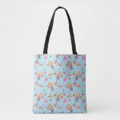 Blume von Blossom-Vogel mit gemalten Frühlingsbröc Tasche (Vorderseite)