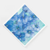 Blume von Blue Gentian Serviette (Ecke)