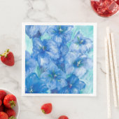 Blume von Blue Gentian Serviette (Beispiel)