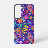 Blume von Boho Doodle Samsung Galaxy Hülle (Rückseite)