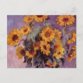 Blume von Claude Monet Postcard Postkarte (Vorderseite)