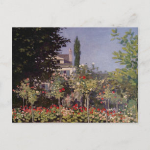 Blume von Claude Monet Postkarte