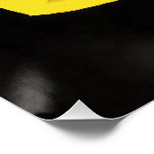 Blume von Graugelb-affodil Poster (Ecke)