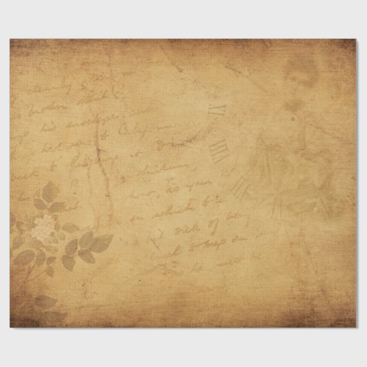 Blume von Hintergrundbildern Geschenkpapier (Flach)