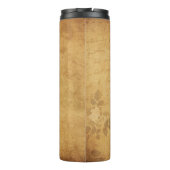 Blume von Hintergrundbildern Thermosbecher (Rückseite)