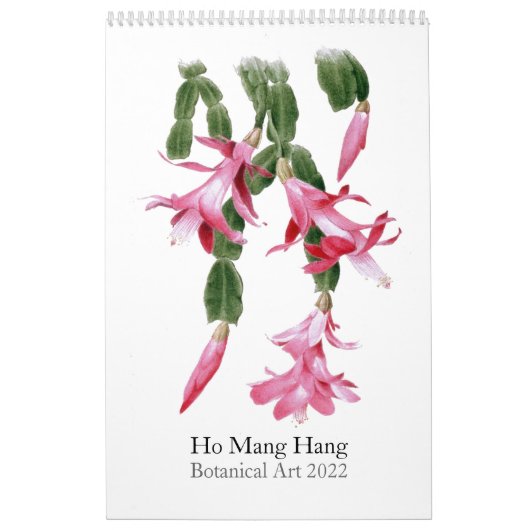 Blume von Ho Mang Hang 2022 Kalender (Titelbild)