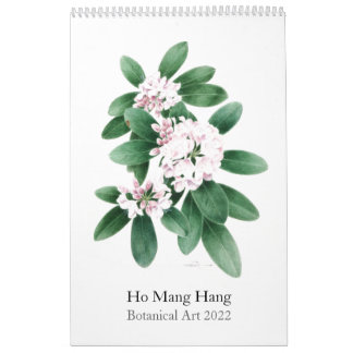 Blume von Ho Mang Hang 2022 Kalender