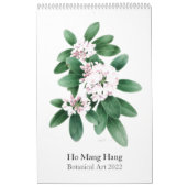 Blume von Ho Mang Hang 2022 Kalender (Titelbild)
